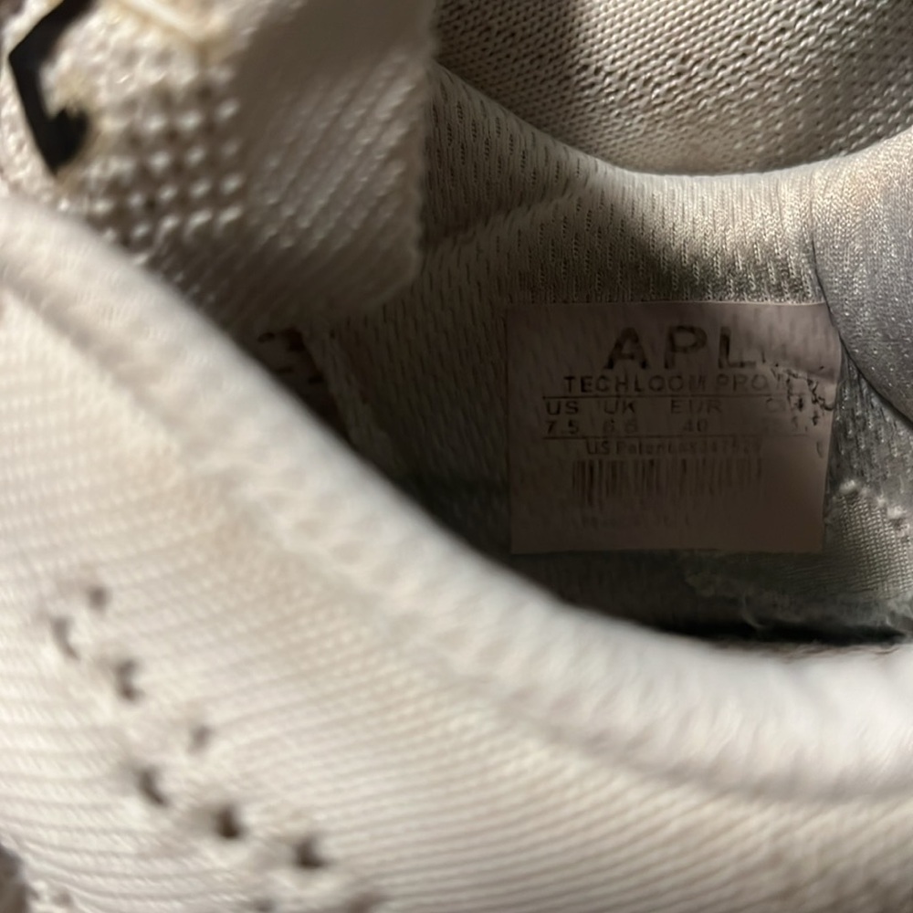 Athletic Propulsion Labs APL TechLoom Phantom Knit White sneaker Shoes - Picture 2 of 5